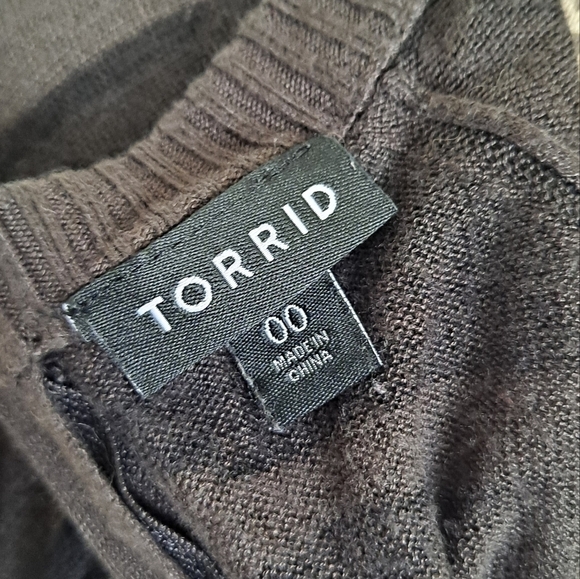 Torrid camo lightweight sweater top sz 10 Knit long sleeve punk Edgy 💖2/$30 - Picture 15 of 17